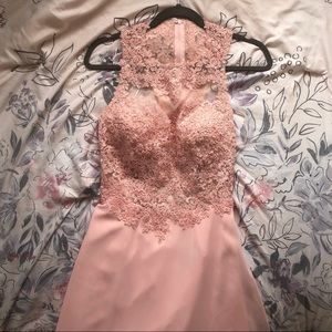 Cachet Formal Pink Dress